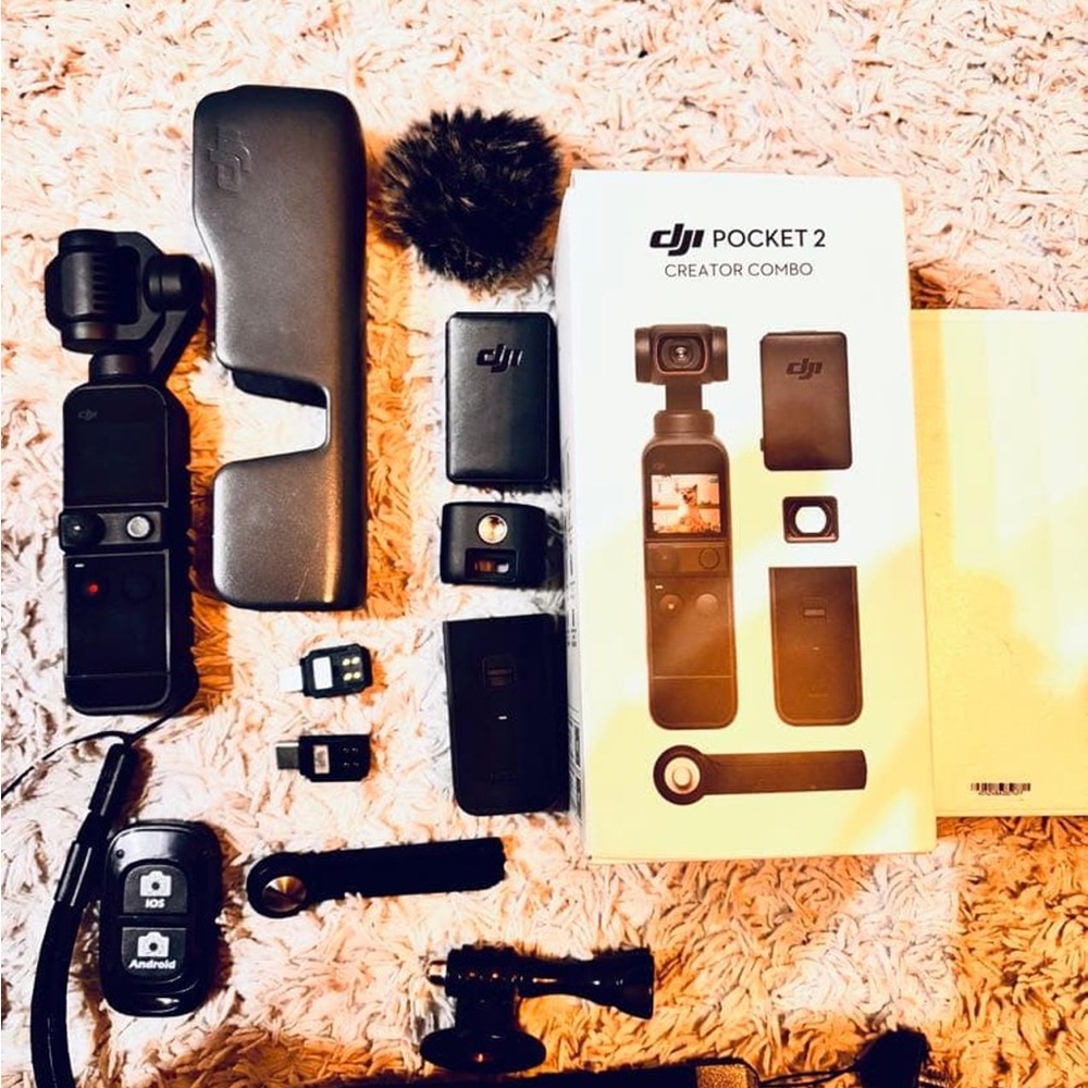 DJI Pocket 2 Creator Set with Black and White Accessories